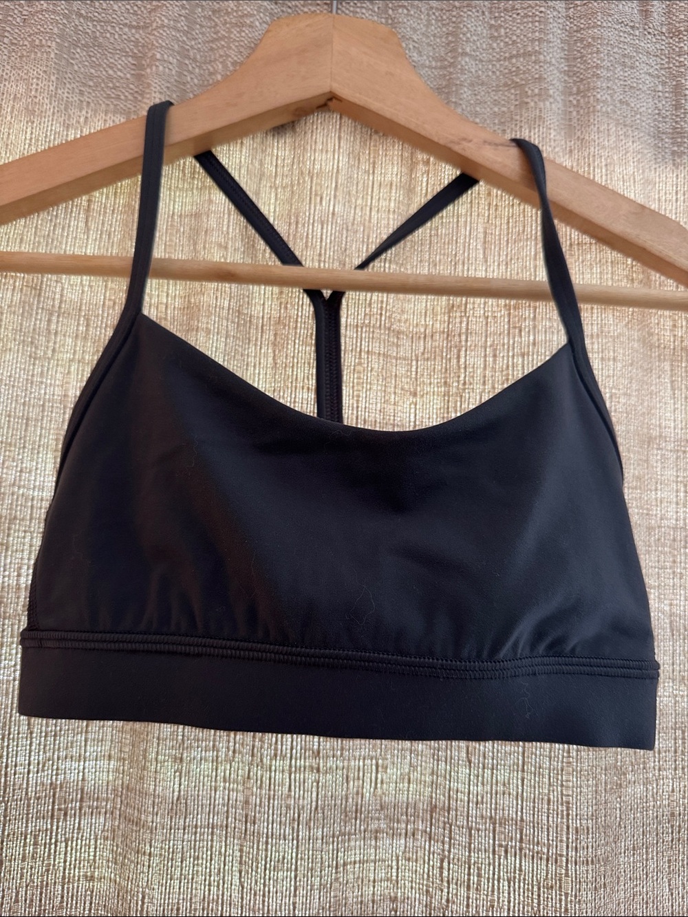 lululemon athletica Black Strappy Sports Bra